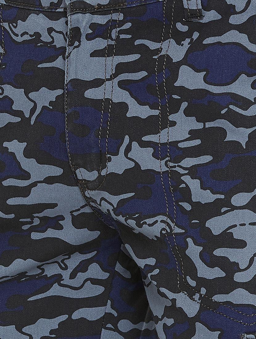 blue camouflage print cargo - 16427295 - Zoom Image - 5