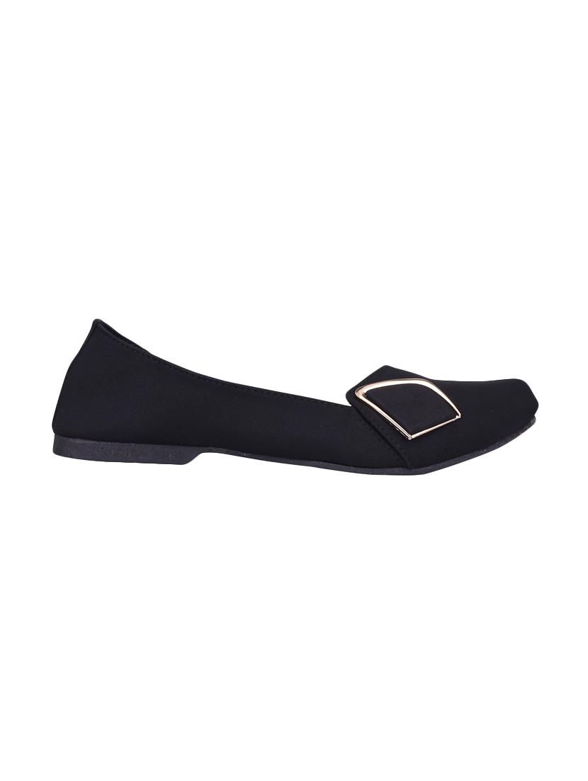 black slip on ballerinas - 16428085 - Zoom Image - 2