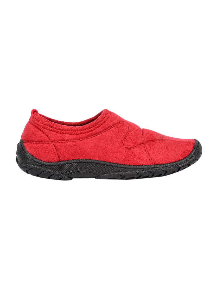 red slip on sports shoes - 16428972 - Zoom Image - 2