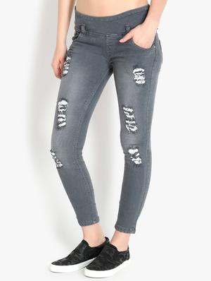 stone washed distressed jeans - 16432498 - Standard Image - 2