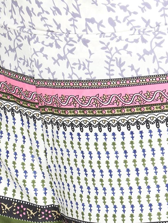 printed flared palazzo - 16432749 - Zoom Image - 5