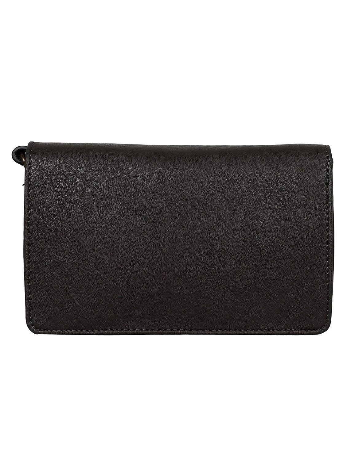 black leather regular sling bag - 16434311 - Zoom Image - 2