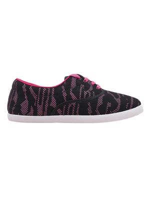 black lace-up sneakers - 16436487 - Standard Image - 2