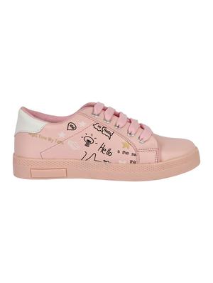 pink lace-up sneakers - 16438072 - Standard Image - 2