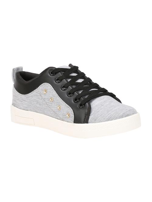 grey lace-up sneakers - 16438077 - Standard Image - 1