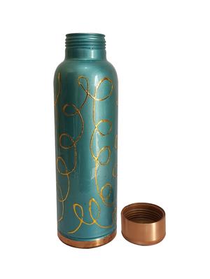meena firozi copper rounded bottle 1000ml - 16440523 - Standard Image - 2