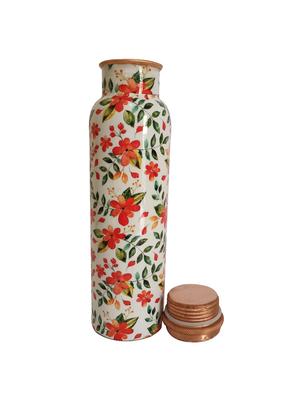 orange flower copper bottle 750ml - 16440528 - Standard Image - 2