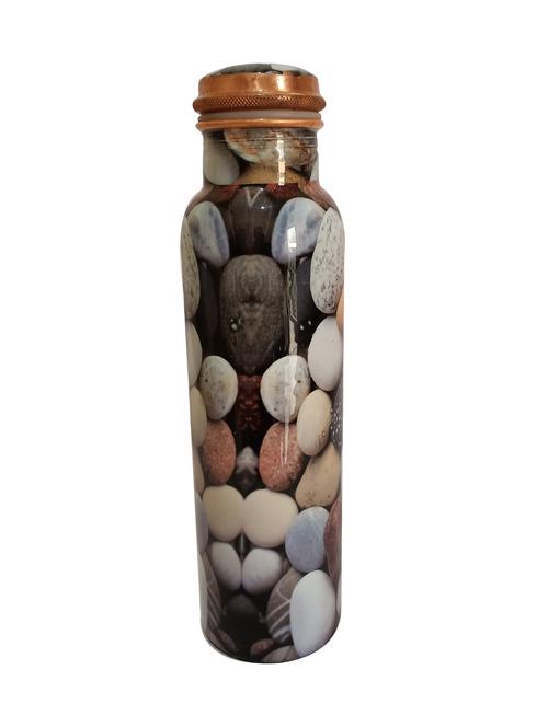 stone printed copper bottle 750ml - 16440536 - Standard Image - 1