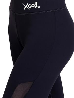 high rise sheer panel tract pants - 16441077 - Standard Image - 5