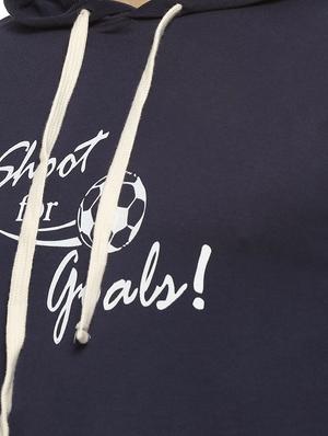 blue typographic chest print sweatshirt - 16442821 - Standard Image - 5