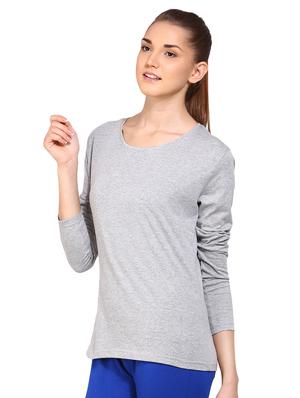 long sleeved solid tee - 16443018 - Standard Image - 2