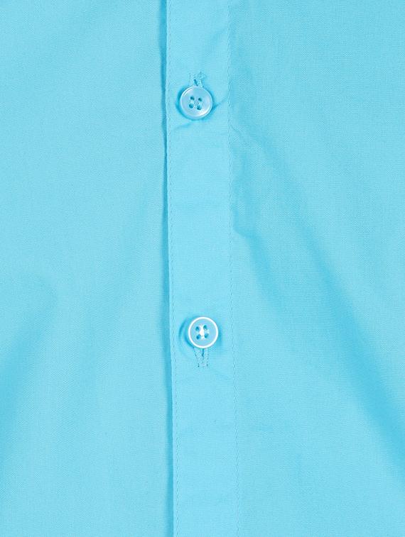 light blue solid casual shirt - 16443070 - Zoom Image - 5