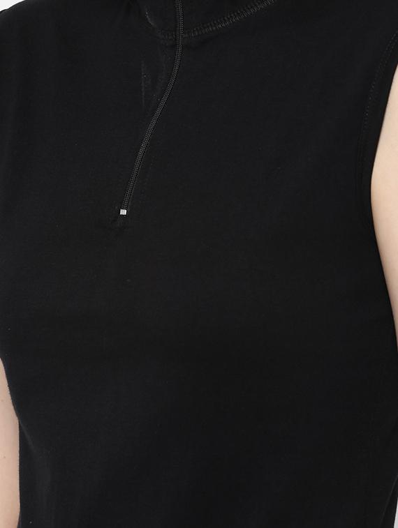 turtle neck zip detail tee - 16443253 - Zoom Image - 5