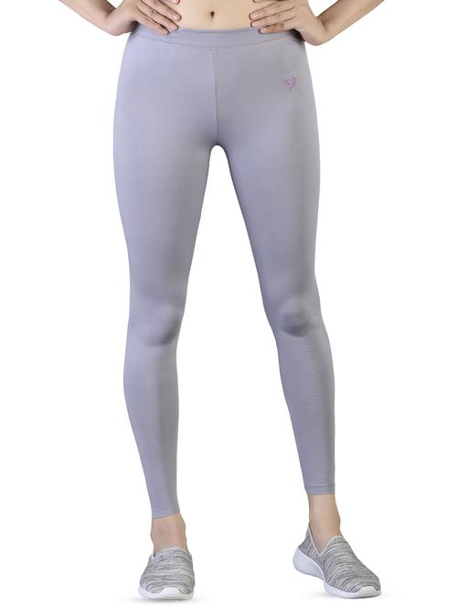 mid rise solid leggings - 16444028 - Very Small Image - 1