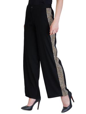 animal printed straight palazzo - 16444403 - Standard Image - 2