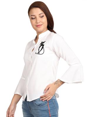 bell sleeved quirky top - 16446952 - Standard Image - 2