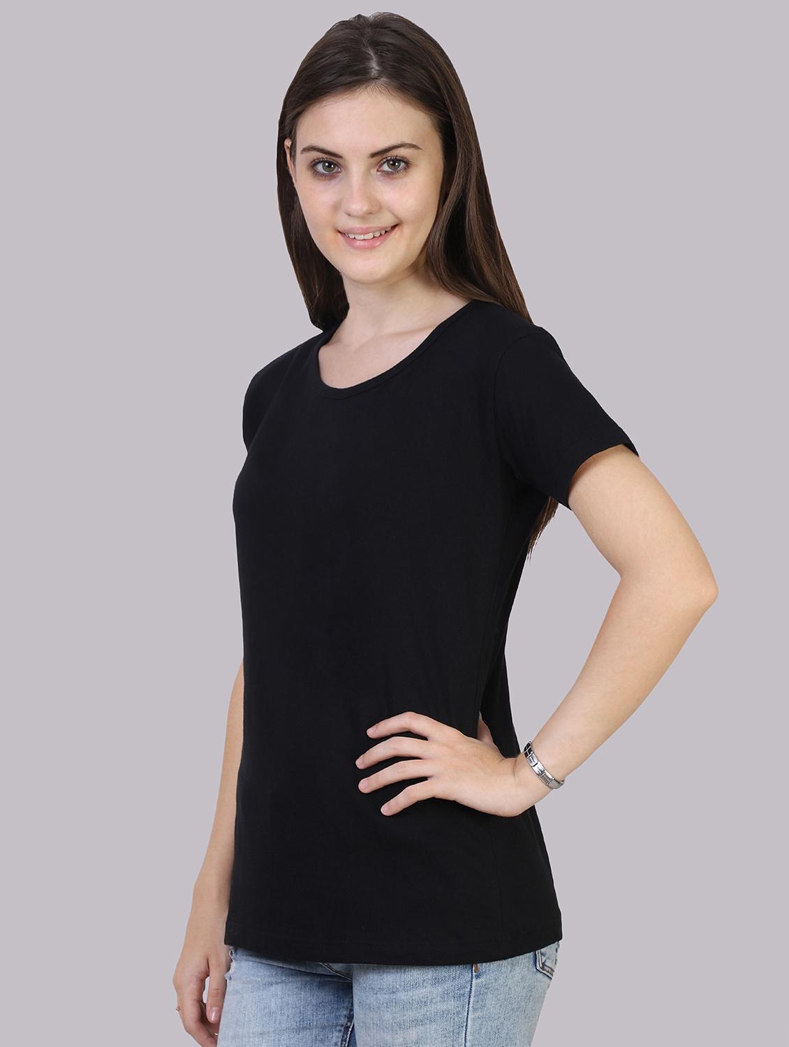 round neck solid tee - 16447090 - Zoom Image - 2