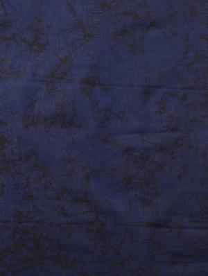 indigo printed saree with blouse - 16450378 - Standard Image - 5