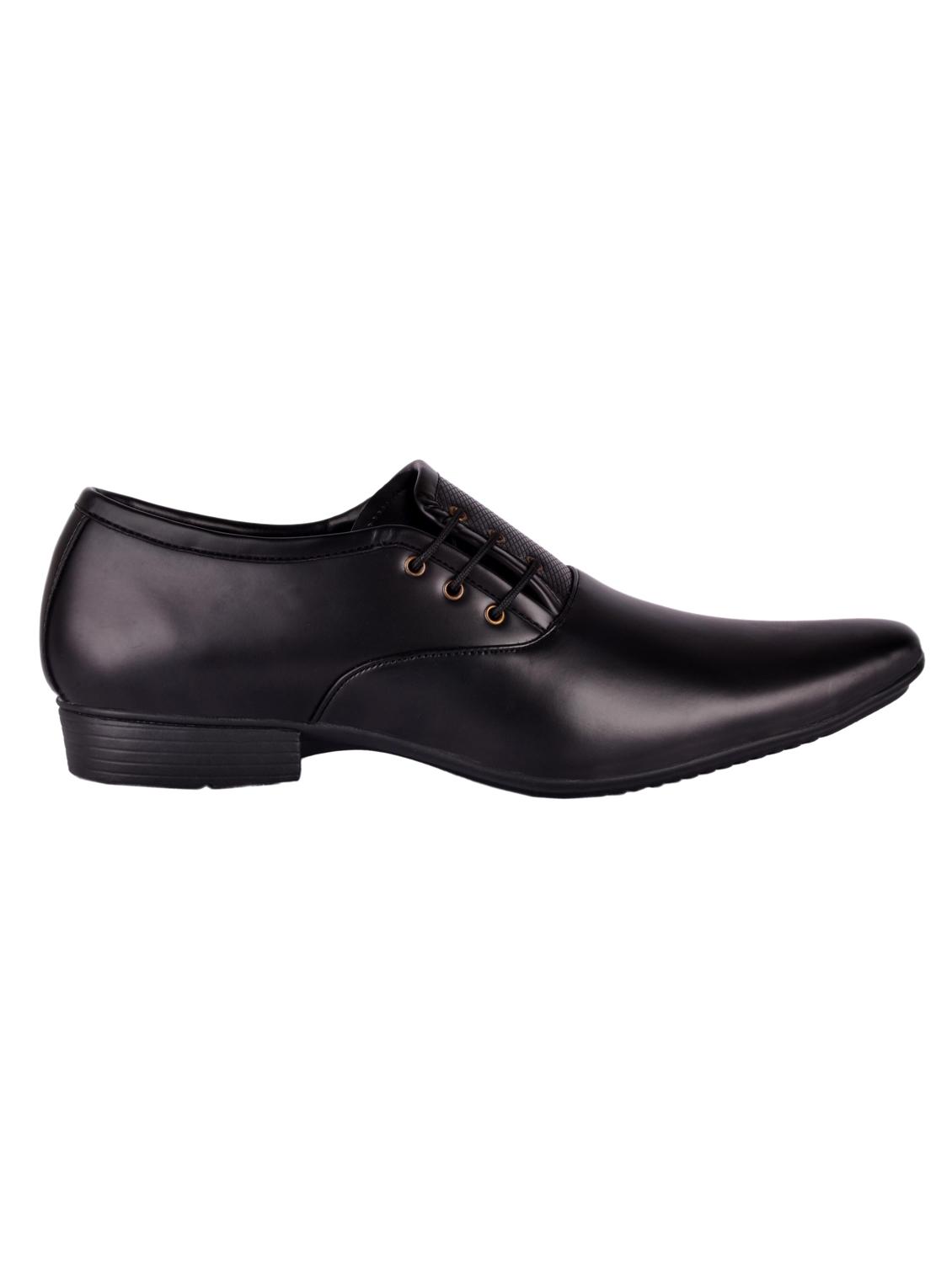 aadi black leatherette slip ons - 16450465 - Zoom Image - 2