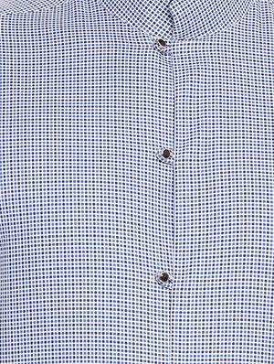 blue printed casual shirt - 16451330 - Standard Image - 5