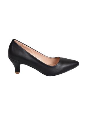 black slip on pumps - 16451537 - Standard Image - 2
