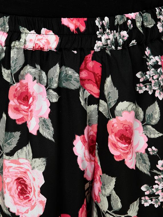 high rise floral palazzo - 16456159 - Zoom Image - 5