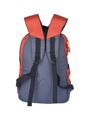 orangegrey polyester backpack - 16456245 - Standard Image - 2