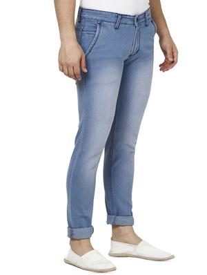 light blue washed denim jeans - 16457162 - Standard Image - 2