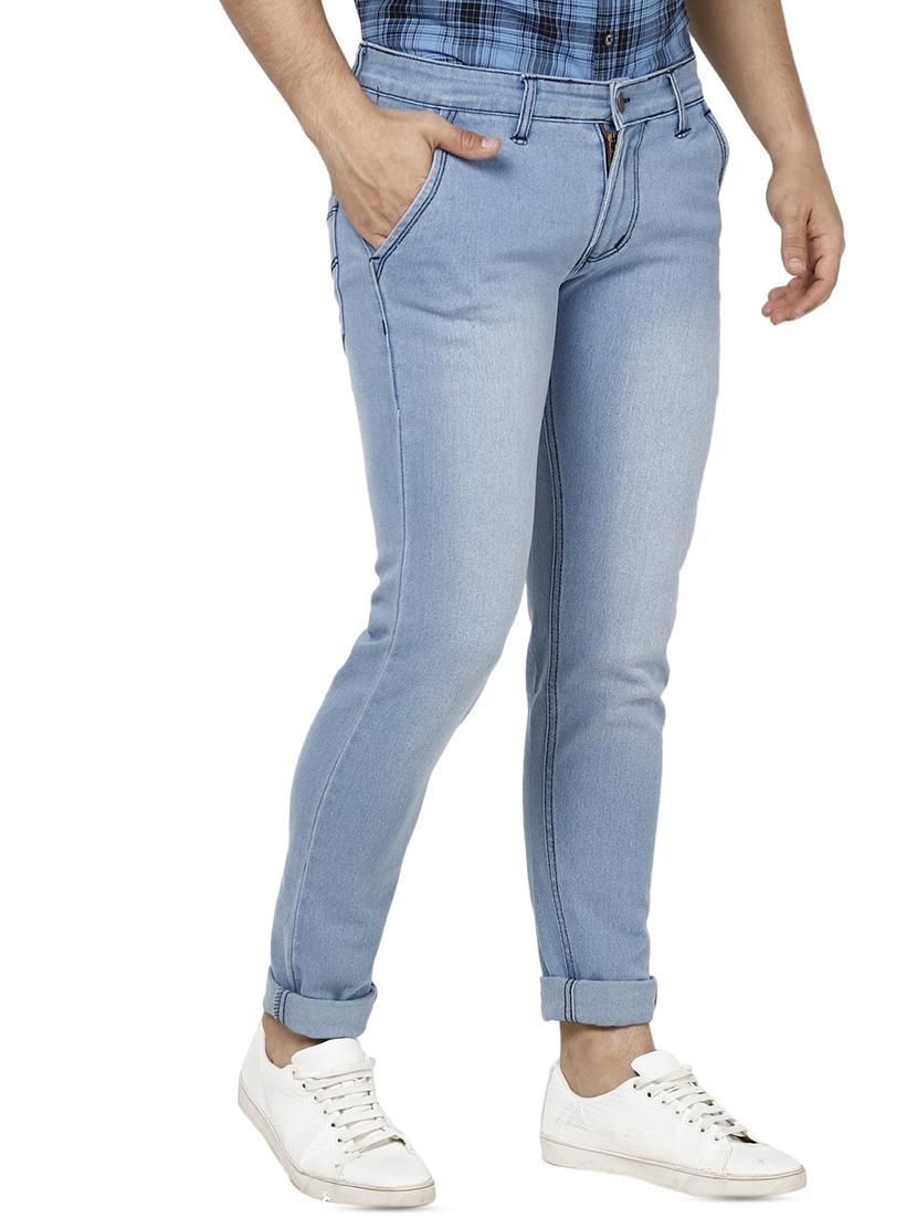 light blue washed denim jeans - 16457163 - Zoom Image - 2