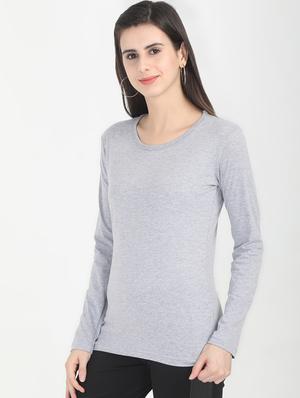 round neck long sleeved tee - 16457722 - Standard Image - 2