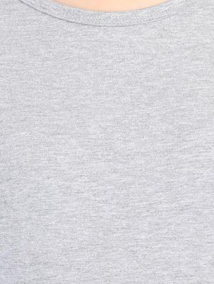 round neck long sleeved tee - 16457722 - Standard Image - 5