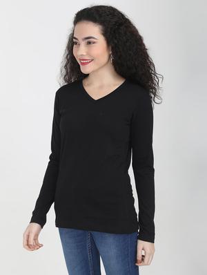 long sleeved solid tee - 16457881 - Standard Image - 2