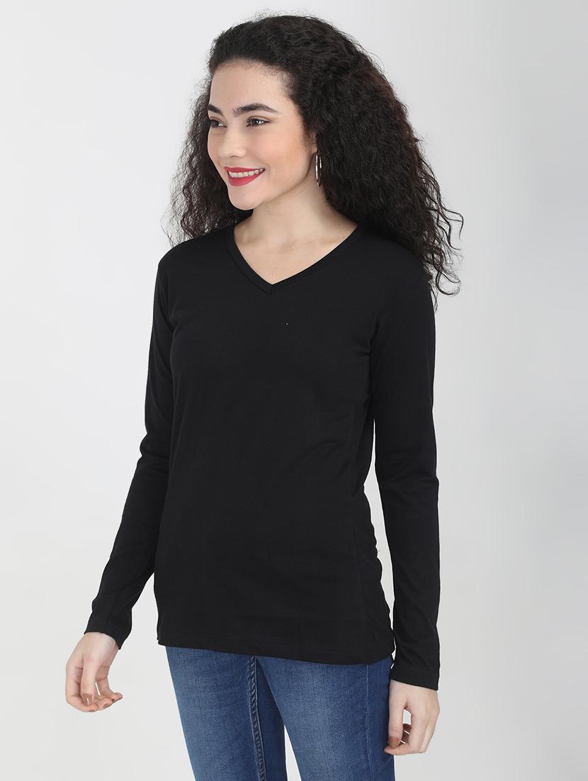 long sleeved solid tee - 16457881 - Zoom Image - 2