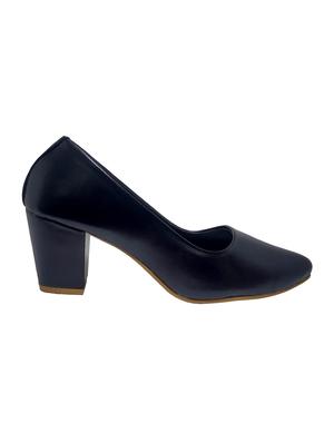 black slip on pumps - 16459423 - Standard Image - 2