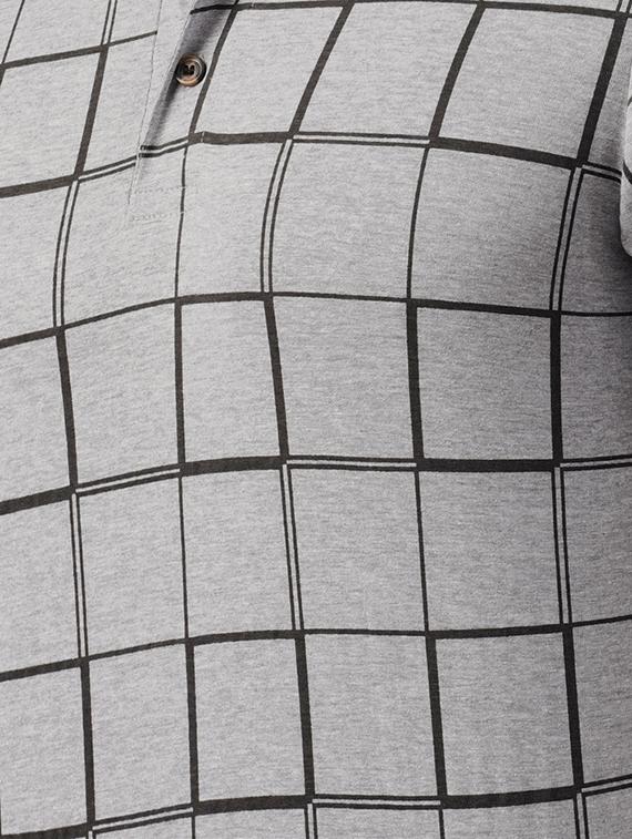 grey checkered t-shirt - 16461013 - Zoom Image - 5