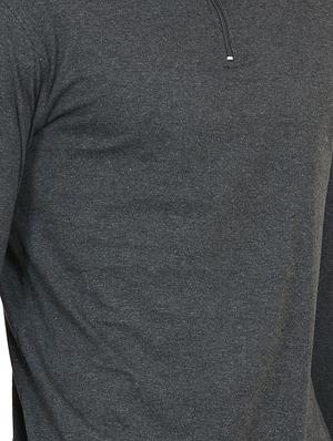 grey solid t-shirt - 16465424 - Standard Image - 5