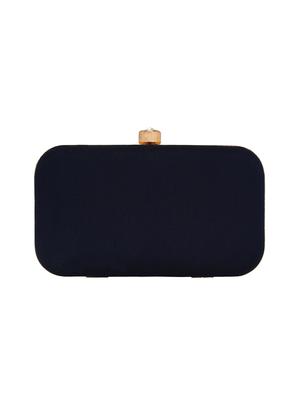 brown velvet box clutch - 16466008 - Standard Image - 2
