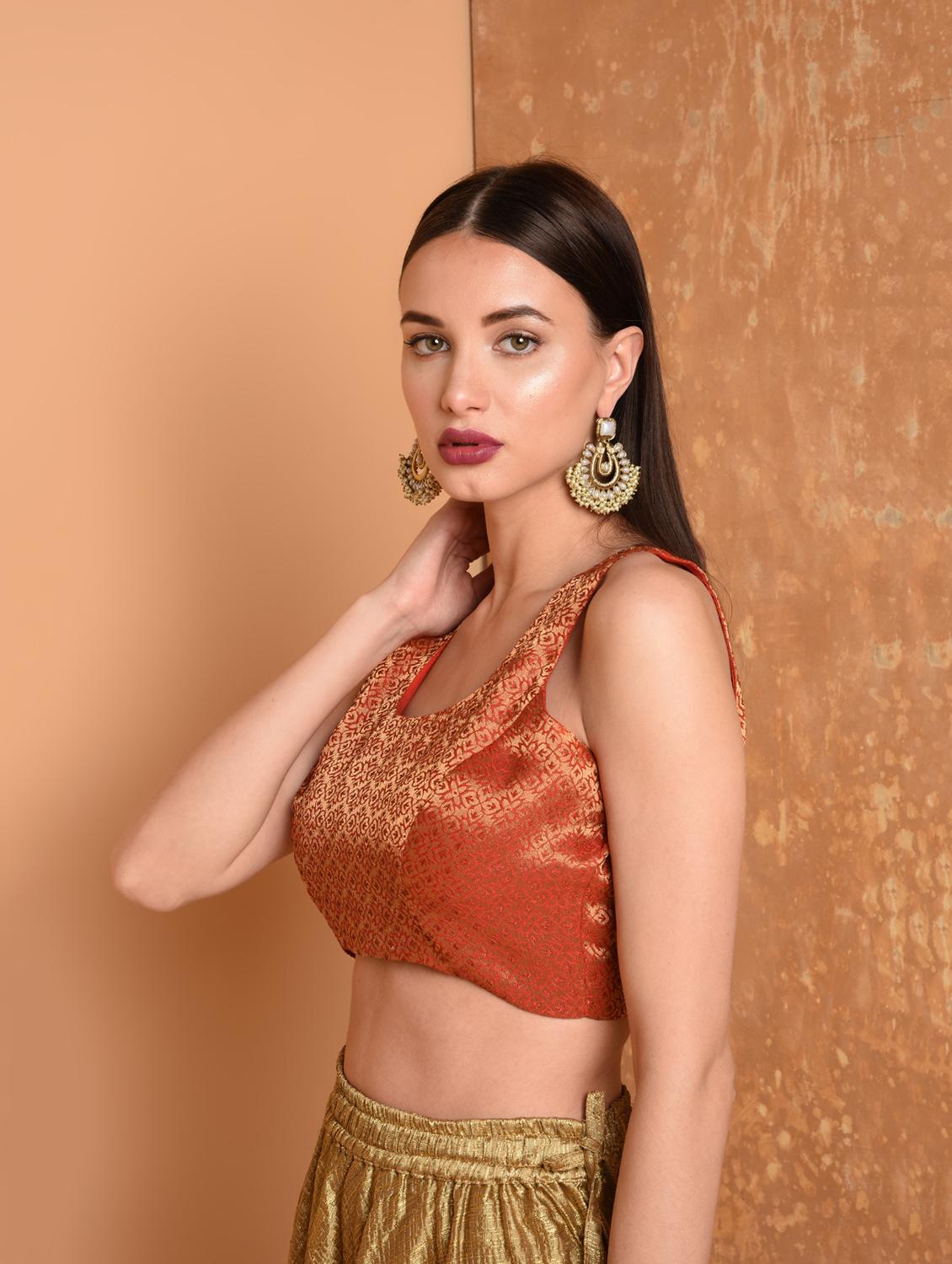 dori detailed solid blouse - 16466073 - Zoom Image - 2