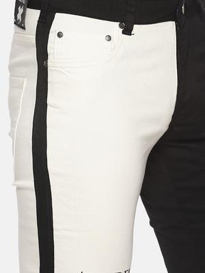 multi colored printed distressed jeans - 16466356 - Standard Image - 5