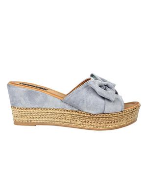 blue platforms wedges - 16468443 - Standard Image - 2