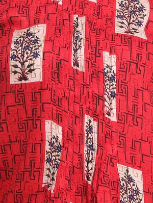 printed a-line kurti - 16470240 - Standard Image - 5