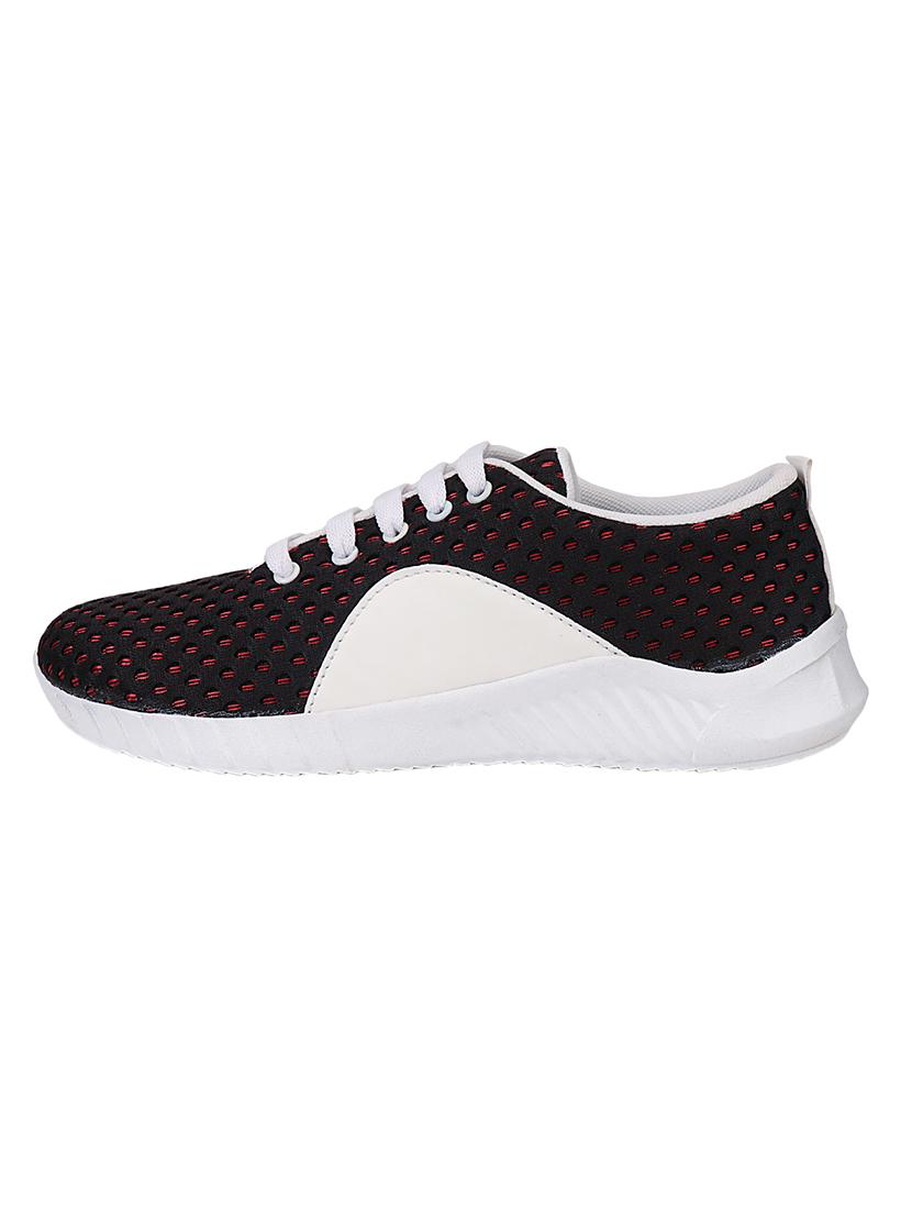 black lace-up sports shoes - 16470405 - Zoom Image - 2