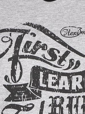 raglan sleeved graphic tee - 16471262 - Standard Image - 5