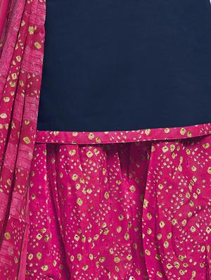 printed unstitched suit - 16471331 - Standard Image - 2