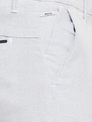 white printed chinos - 16472382 - Standard Image - 5