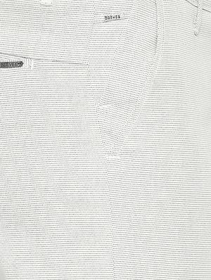 white printed chinos - 16472383 - Standard Image - 5