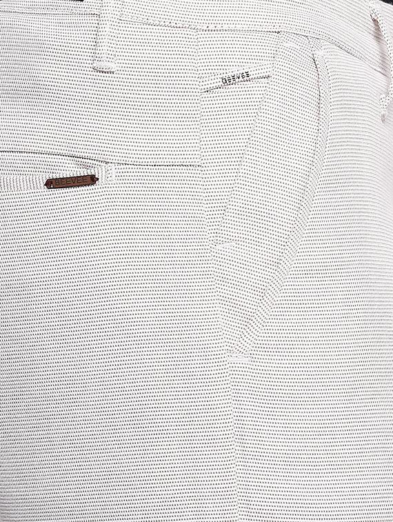 white textured chinos - 16472393 - Zoom Image - 5
