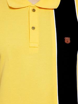 yellow striped polo t-shirt - 16472660 - Standard Image - 5