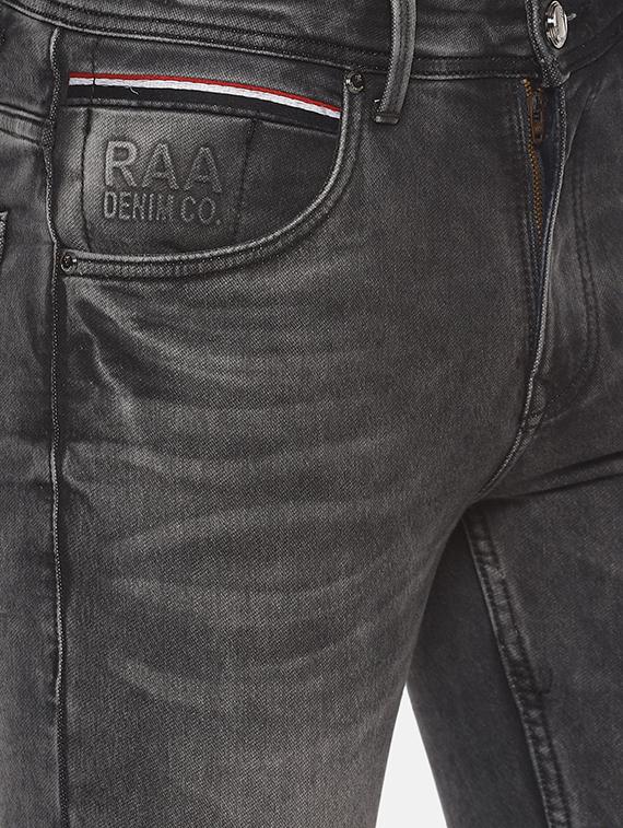 grey light washed denim jeans - 16472970 - Zoom Image - 5