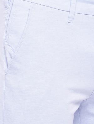 light blue solid chinos - 16473038 - Standard Image - 5